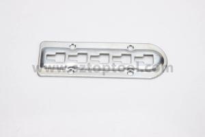 Wholesale Custom Stamped Metal Parts Steel Metal Plate Pressed With Holes from china suppliers