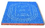 13mm Outdoor Rubber running Track IAAF Playground Sports Flooring In Roll