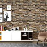 Water proof wallpaper 3d Living Room Decoration PVC Vinyl Self Adhesive
