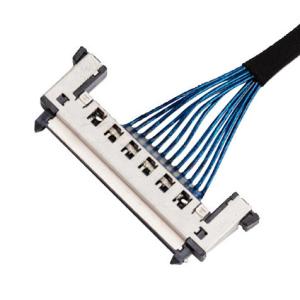 China 41 Pin EDP LVDS Cable Assembly JAE FI-X 41P To  FX15S-41P-0.5SD on sale