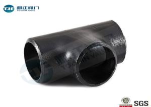 Wholesale SCH 80 Industrial Pipe Fittings Carbon Steel Equal Tee For Waste Treatment from china suppliers