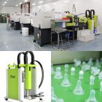 12.1KW Horizontal Silicone Injection Moulding Machine Silicon Manufactur Baby
