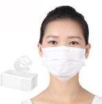 White Color Disposable Pollution Mask Environmental Friendly Non Toxic