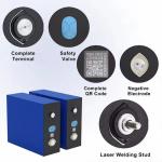 8000 Cycle EVE 3.2V 280AH LFP Lifepo4 Battery Cells A Grade 5.49kg For Solar