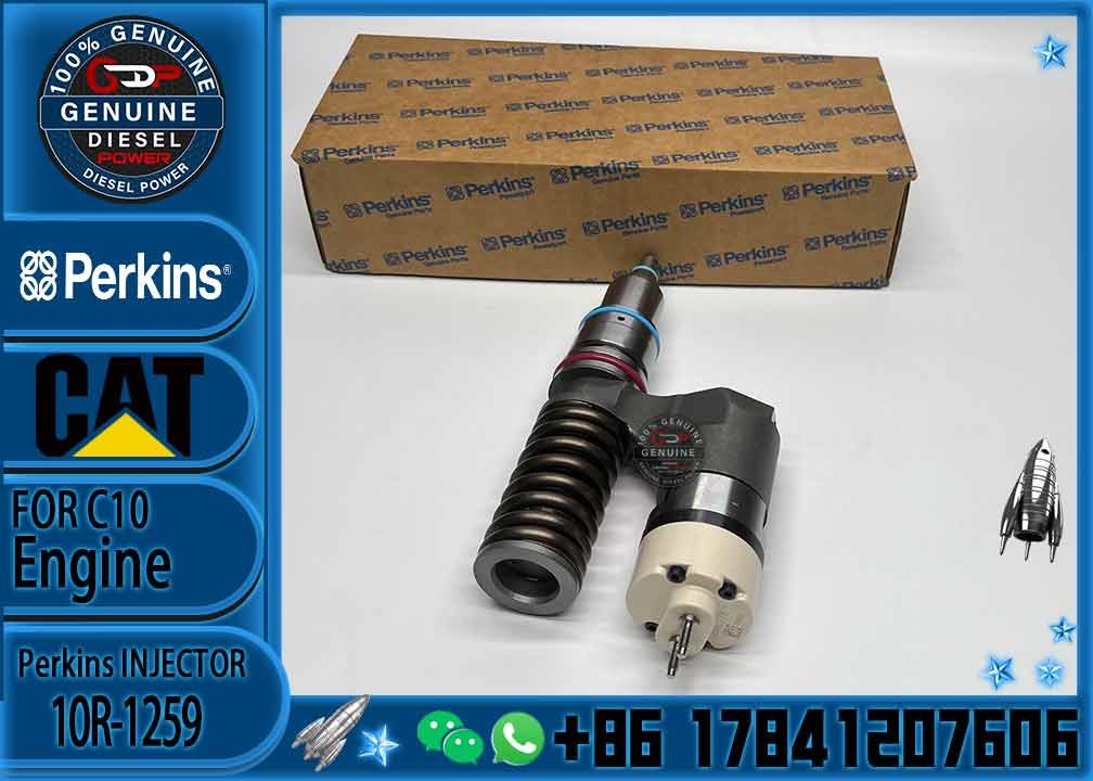 10R-1258 10R-1259 common rail excavator fuel injector for CAT C10 C12 engine injector 10R-1258 10R-1259