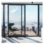 Commercial Aluminum Alloy Waterproof Sliding Doors For Dining Room