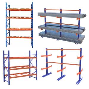 Wholesale 1500KG Cantilever Steel Rack ODM Heavy Duty Cantilever Shelving from china suppliers