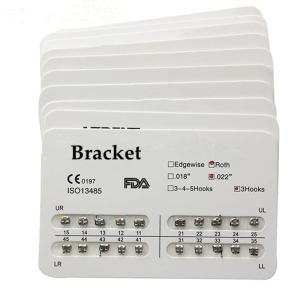 Wholesale Hospital Stainless Steel 0.022&quot; Dental Teeth Braces from china suppliers