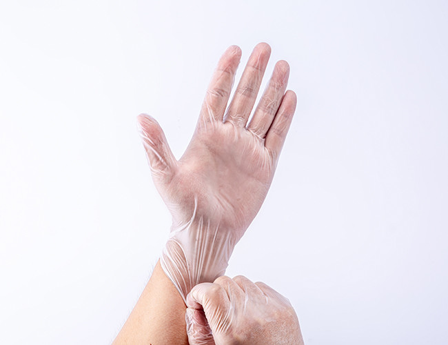 XXL 100 Disposable Vinyl Gloves Examination PVC Powder Free FDA