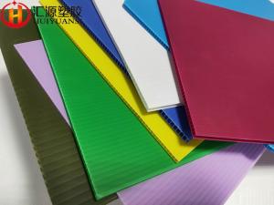 Wholesale Impact Resistant Corrugated Plastic Packaging Sheets , Flexible Corrugated Plastic Sheets from china suppliers
