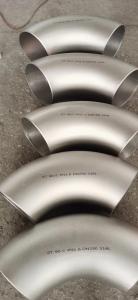Wholesale Polished / Sand Blasted 2 Stainless Steel Elbow Bend Fitting from china suppliers