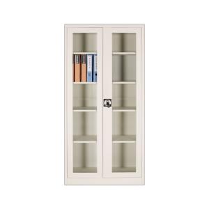 Wholesale Office Furniture Metal Storage Glass Door File Cabinet Fireproof H1850mm from china suppliers