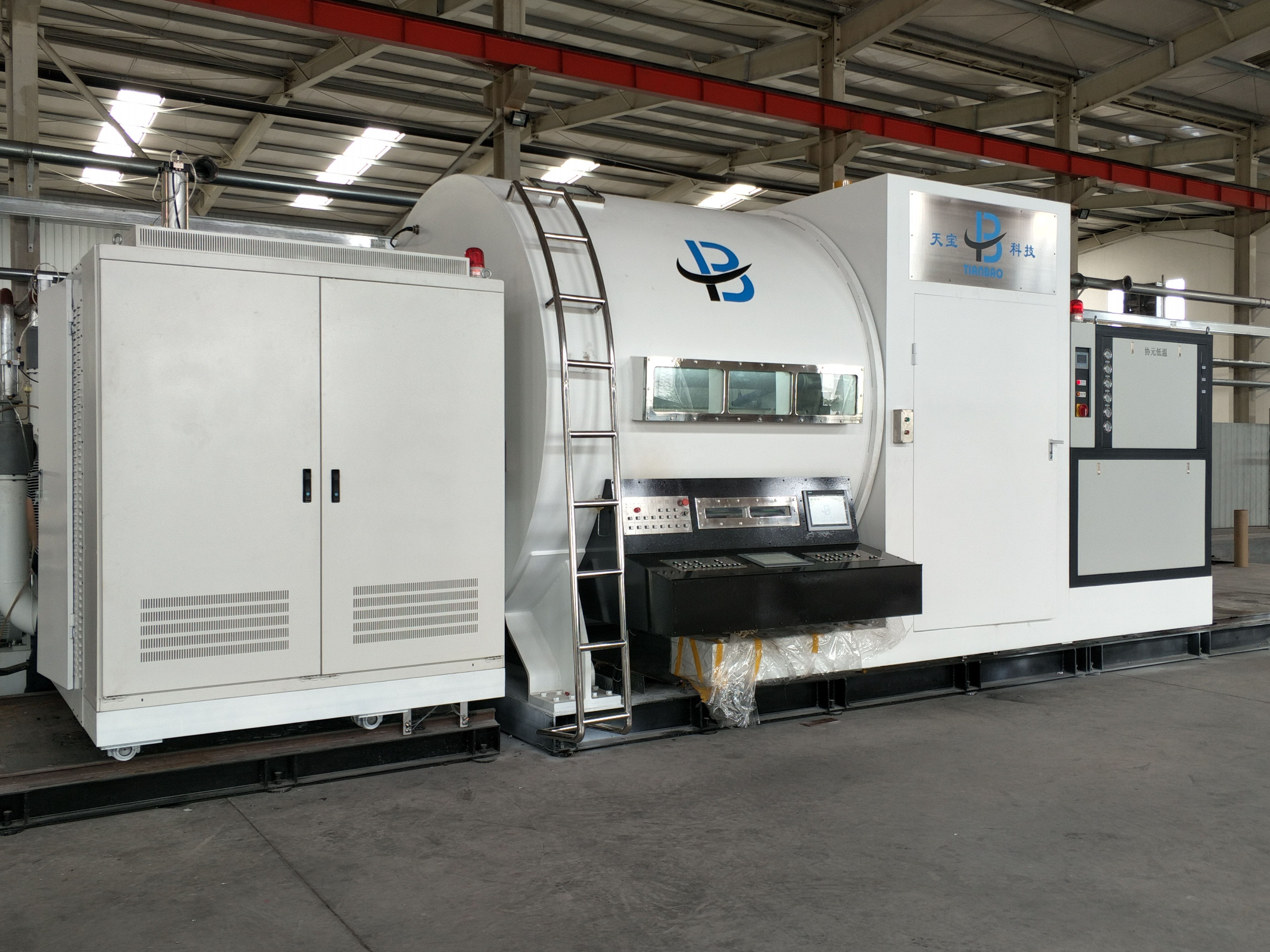 Multifunctional Silver Aluminum ZNC Vacuum Metallizer for Plastic Film BOPP PET CPP OPP