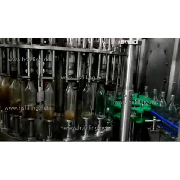 Automatic Glass Bottle Hot Filling Machine ROPP Cap Capping Machine Stainless Steel CE