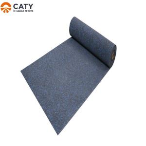 Wholesale ROHS Nontoxic Heavy Duty Gym Matts , Sound Absorbing Fitness Flooring Commercial from china suppliers