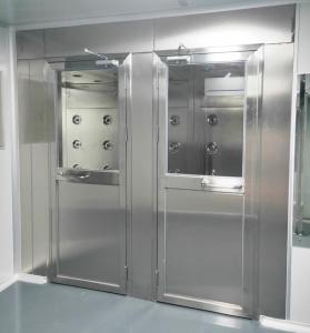 Wholesale Air Shower for Persons and materials with 4 doors controlled by PLC and touch screen from china suppliers