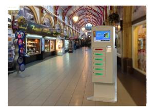 Wholesale Hotel and Restaurant Multi Cell Phone Charging Stations Coin Operated APC-06A from china suppliers