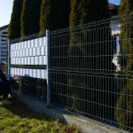 Vinyl Fence Strips Hard Pvc Frame Material Uv Resistant Made Of Pvc