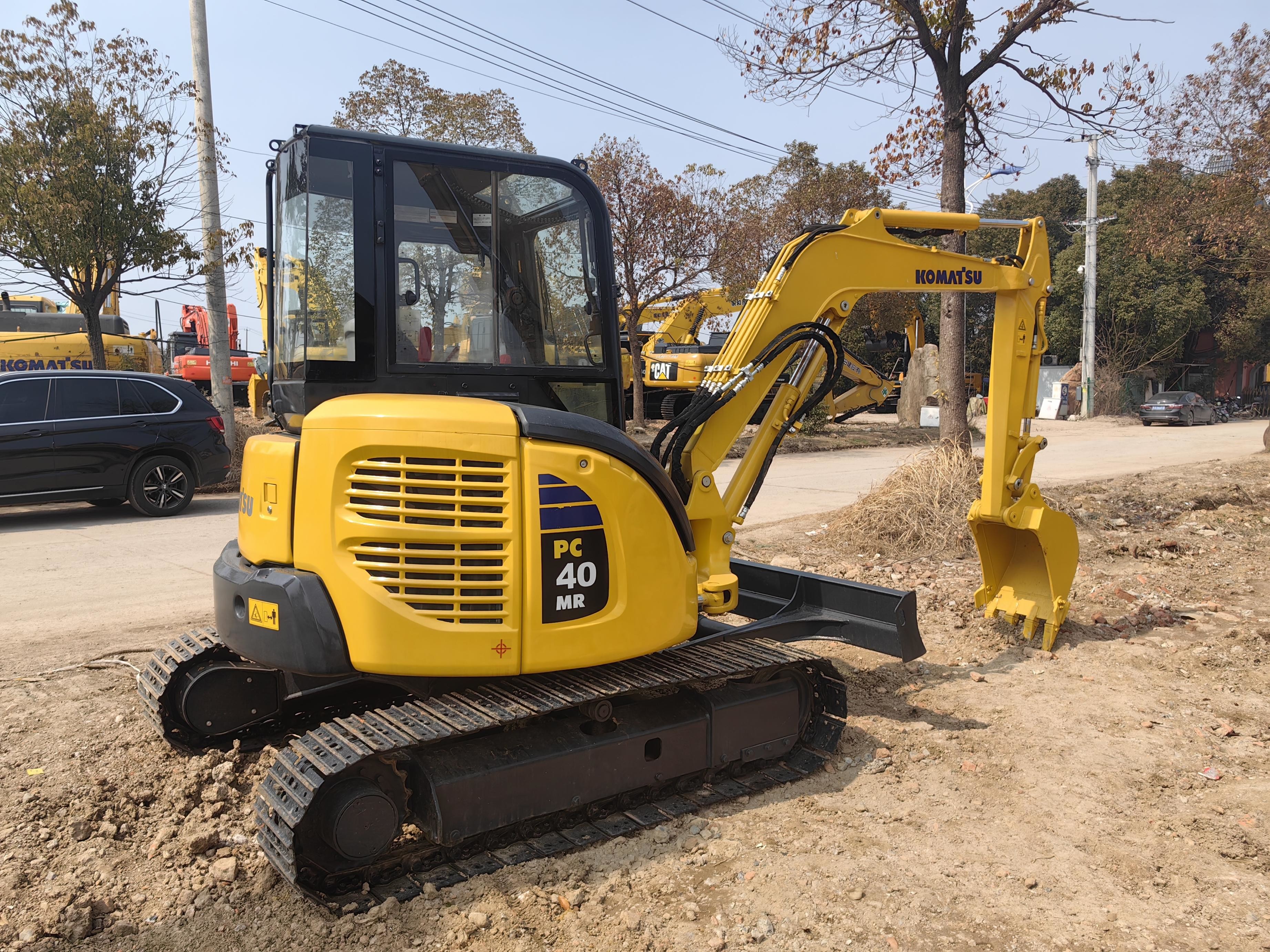 Imported 4Ton Used Komatsu Pc40 Crawler Mini Excavator Original Engine