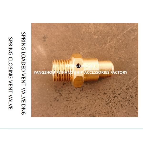 DN6 Spring Loaded Vent Valve with Threaded Ends Compliant with CB/T3778-1999 Standard
