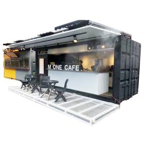 Wholesale Container Cafe Converted Container Shop Commercial Street Container for Supermarket Convenience Store from china suppliers