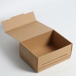 Custom Size Kraft Shipping Box For Cosmetic , Brown Craft Packaging Box