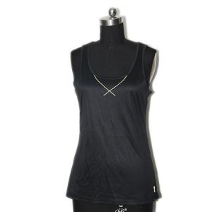 Wholesale 100% Polyester Running Tank Tops Ladies Outdoor Sport Clothes With Good Permeability from china suppliers