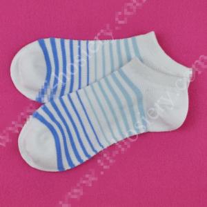Wholesale Popular striped design summer OEM thin knitted cotton ankle socks from china suppliers