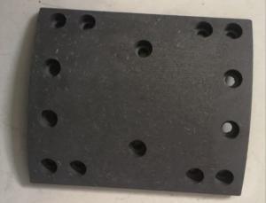 Wholesale WG9231342069 WG9231342068 Brake Lining Red 14 Holes Truck Spare Parts from china suppliers