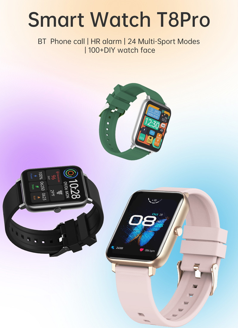 SpO2ECG Smartwatch Wristband 3D Accelerometer Bluetooth Low Energy