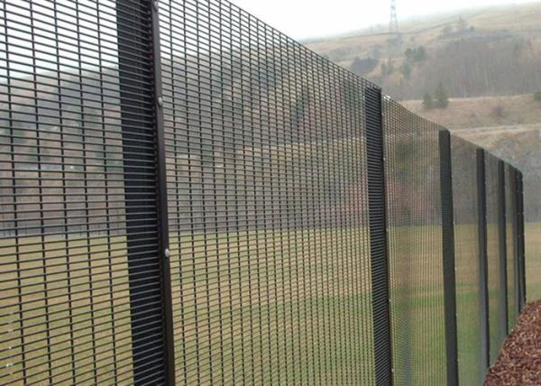 Anti Cut / Anti Climb 358 Security Fencing Prison Private 76.2*12.7mm Hot Dip