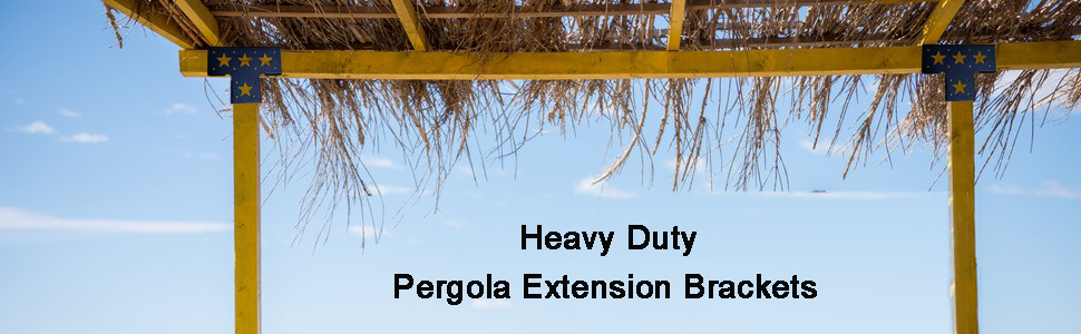 Secure 4x4 Metal Post Anchor for Pergola Gazebo Wood Pole Connection in Black