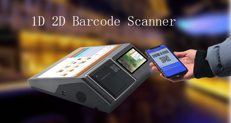 A12Pro POS Machine With 2D Scanning 16 EMMC/32 SSD Storage for Restaurants and Stores