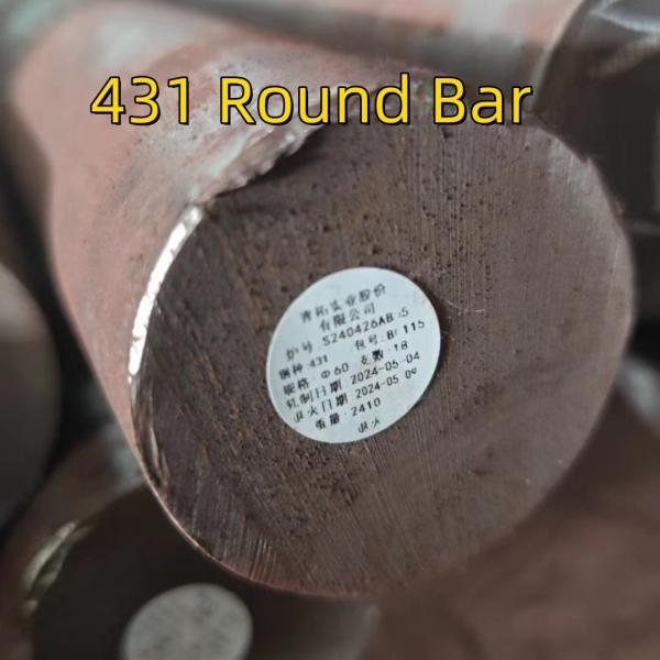 Stainless Steel 1.4057 Round Bar 120 mm x 4.5 Meters SUS431 14Cr17Ni2 Soild