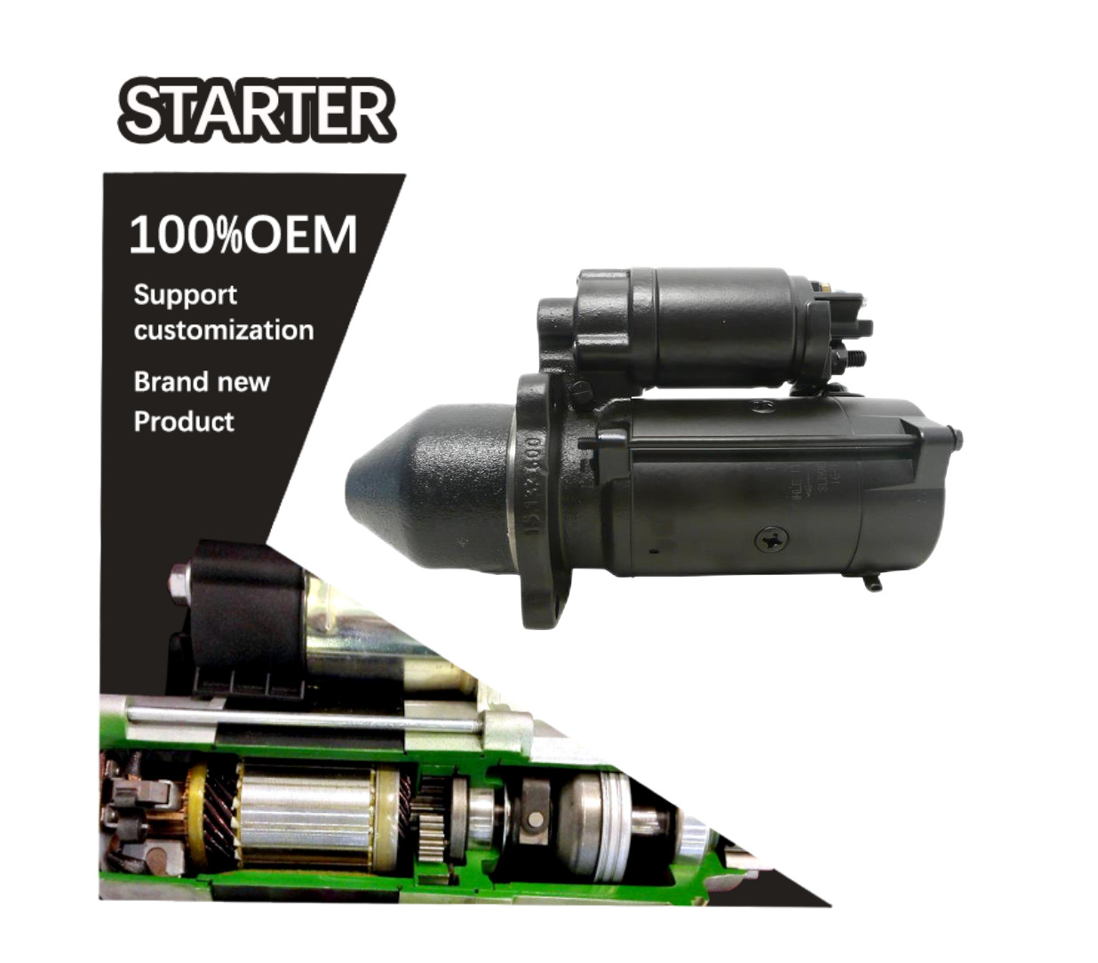 12V 11T CW STARTER 11131426, AZE4597, 11131116, AZE4540 11.132.169, 11.132.101, 11.131.970, 11.131.746, 11.131.728,