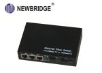 SC Port 10 100M Media Converter 0 - 20km , Single Fiber Single Mode Fiber Media