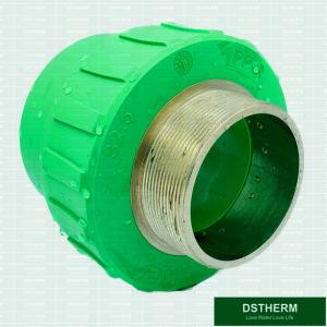 Wholesale 3 Inch Plastic PPR Male / Female Threaded Coupling CW617N Brass Inserts from china suppliers