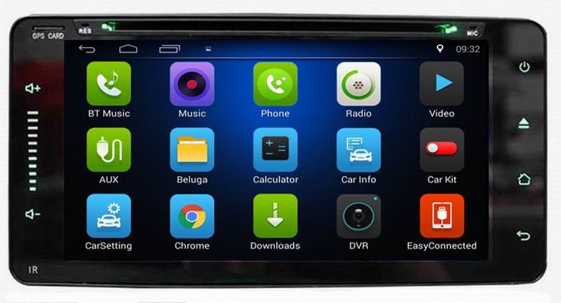 Ouchuangbo car head unit radio for Toyota Corolla with USB SWC 1080P Video gps navi 4*45 Watts android 8.1 system