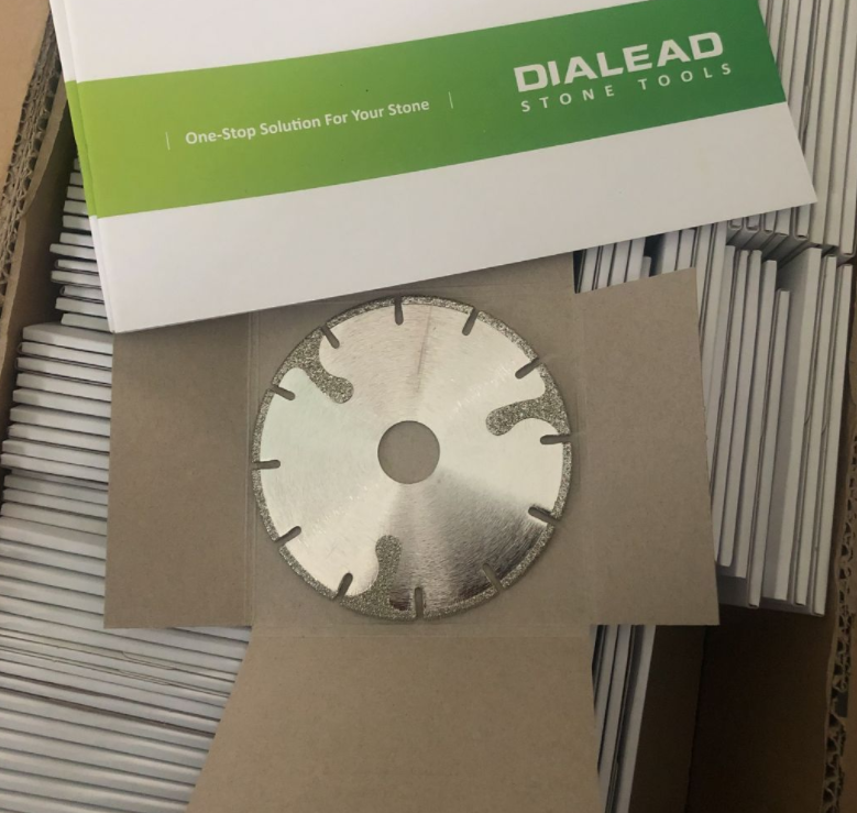 Double Sided Electroplated Diamond Cutting Disc For Marble Granite Quartz Grinding And Cutting