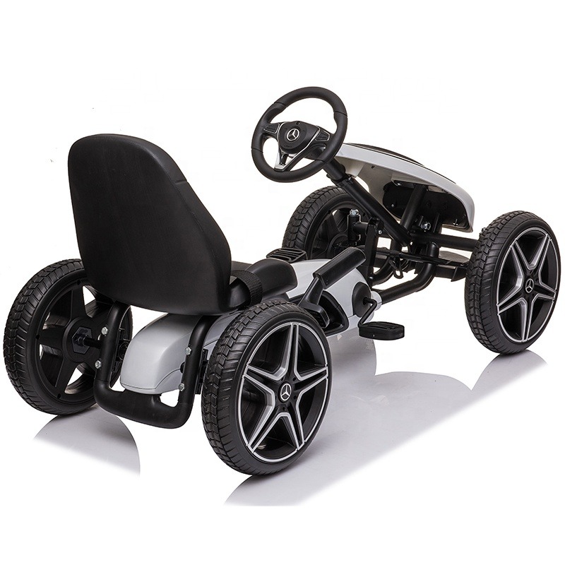 2022 Licensed Kids Go Kart Toy Car For Children Ride On Toy With Non-electric Pedal
