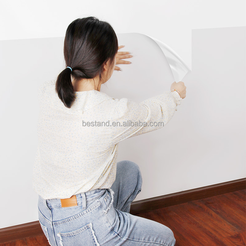 Clear PVC Vinyl Kitchen Oil Proof Wall Sticker for Kids Self Adhesive Film Covering Shelf Drawer Cabinet Stove Protection