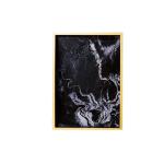 FDA Restaurant Square Oil Painting Plate Tableware
