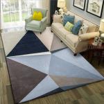 Stripping Blending Crystal Velvet Living Room Floor Carpets Modern Simple North