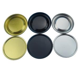 Wholesale Cylinder Cardboard Tube 154 Mm Embossed Tinplate Lid from china suppliers