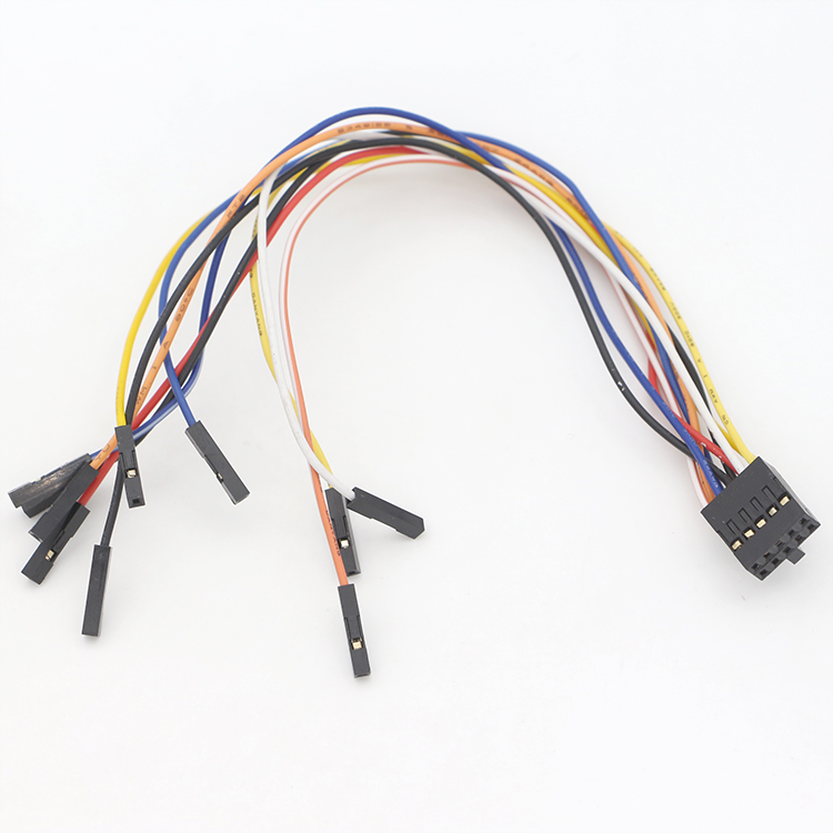 Dupont Female To Molex Female 2.54mm Pitch Assembly Cable Jumper Wiring Harness