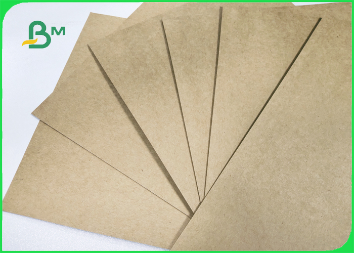 Virgin Pulp Style Brown Kraft Paper Roll High Holding Endurance Gift Wrapping