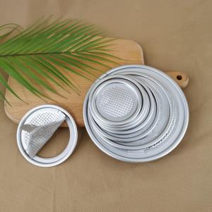 Wholesale Wrinkle Alum Foil Food Grade 153mm Easy Peel Off Lid from china suppliers