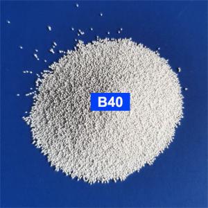 Wholesale 60HRC Ceramic Beads Blasting Media B20 For Glass Bottle Molds Cleaning from china suppliers