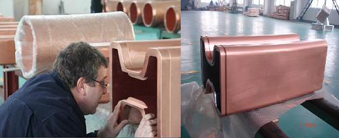 Quality High Strength Copper Pipes And Tubes For CCM High Thermal - Conductivity Optional Mould for sale