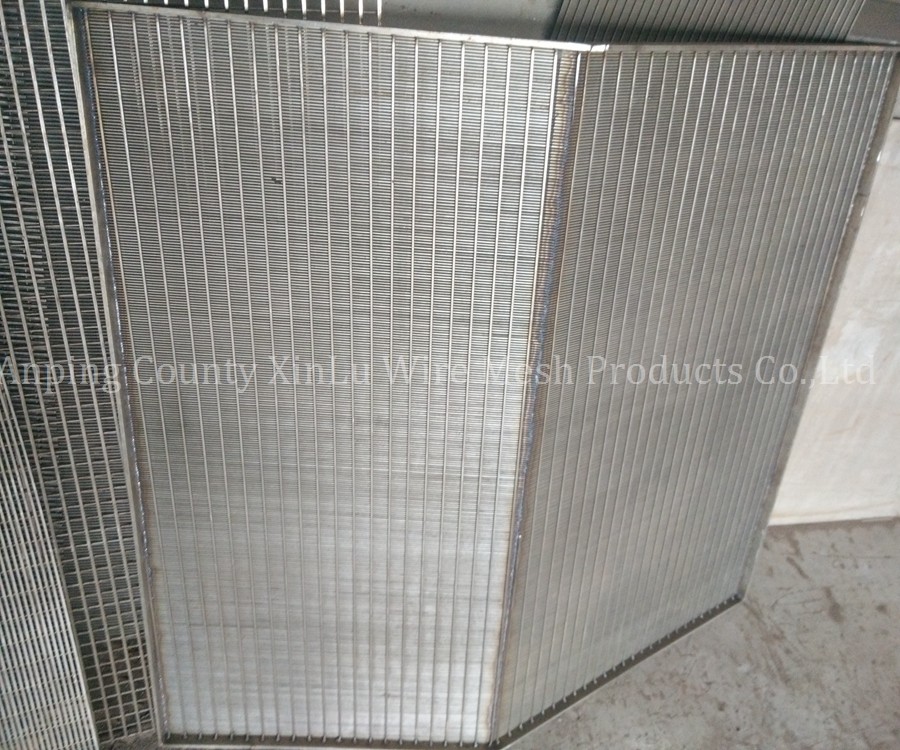 Industrial Wedge Wire Flat Panel for 4x40mm Frame Filtration Needs